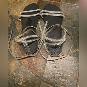 Women’s size 8.5 ankle strap jelly sandals 😍🤩NWT